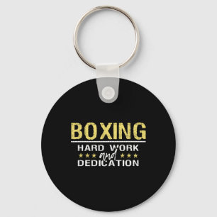 Llavero Boxeo Trabajo Duro Y Dedicación - Gimnasio De Kick