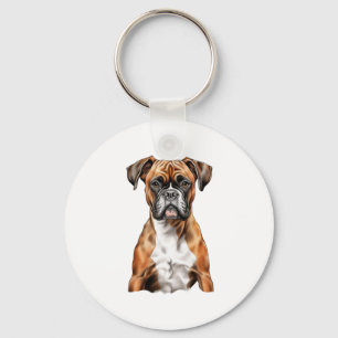 Llavero Boxer Buddies Cute Dog Designs for Loyal Boxer