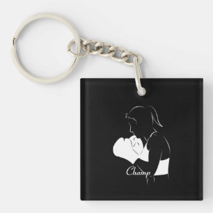 Llavero Boxer Champ femenino