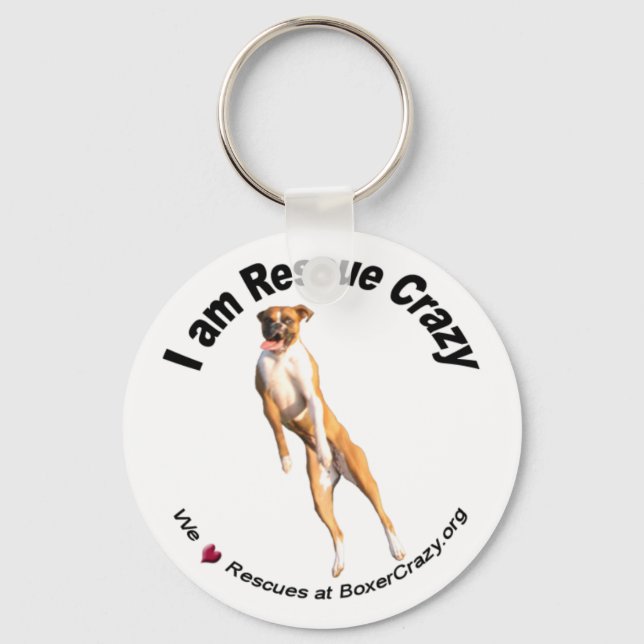 Llavero Boxer Crazy Keychain - Rescate (Anverso)