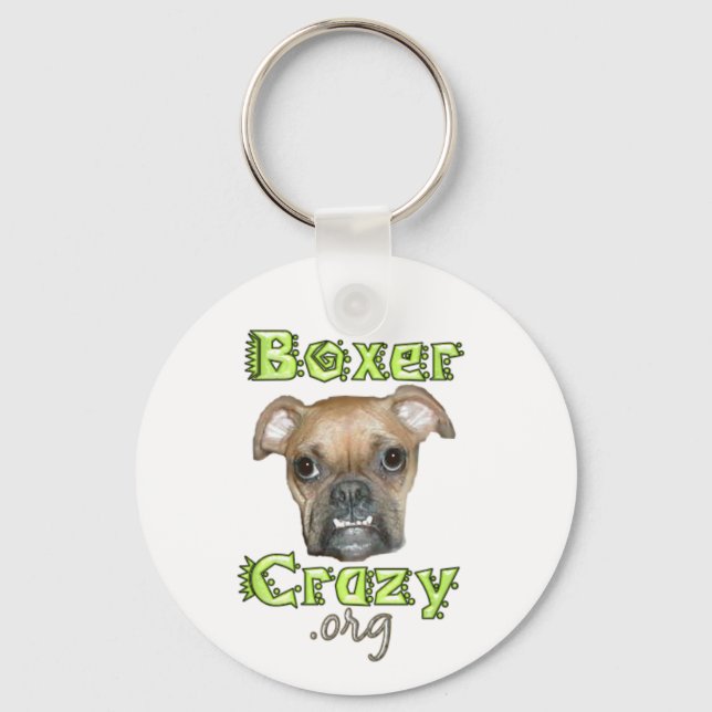 Llavero Boxer Crazy Keychain - Sonrisa (Anverso)