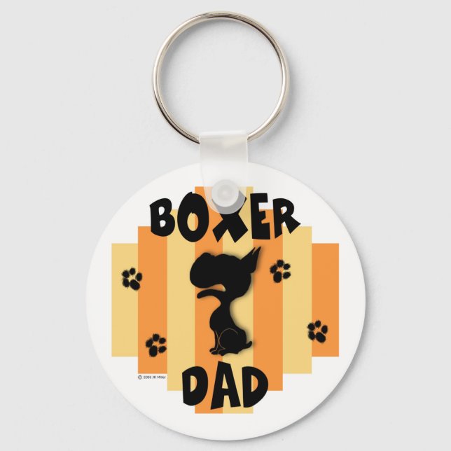Llavero Boxer Dad Keychain (Anverso)