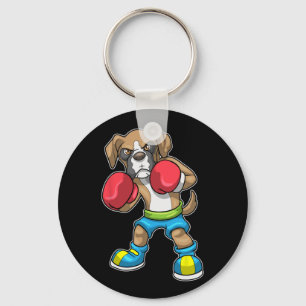 Llavero Boxer De Boxer De Perro Boxeo De Guantes De Boxeo 
