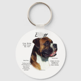 Llavero Boxer de color natural conoce a la raza