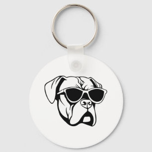Llavero Boxer Dog