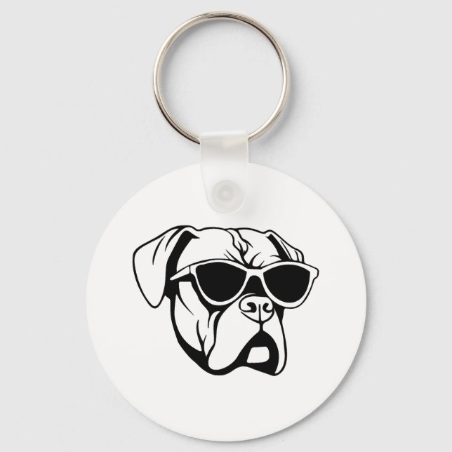 Llavero Boxer Dog (Anverso)