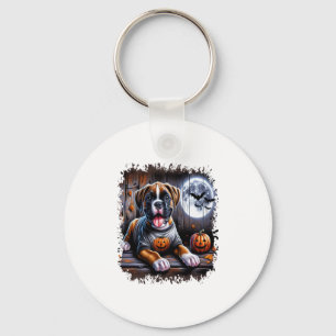 Llavero Boxer Dog Halloween