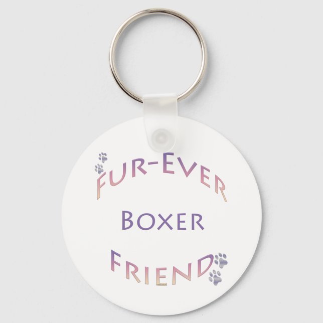 Llavero Boxer Furever (Anverso)