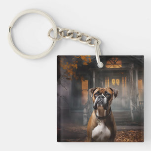 Llavero Boxer Halloween Scary