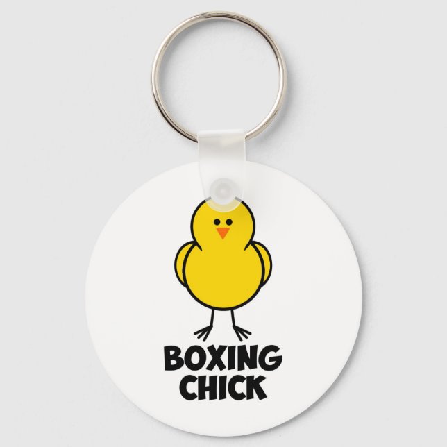 Llavero Boxing Chick (Anverso)