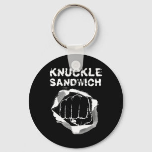 Llavero Boxing Fist Punch Knuckle Sandwich Boxer
