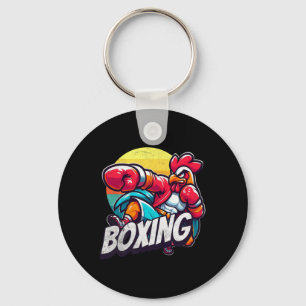 Llavero Boxing Guay Chicken Roosters Funny Chicken Who Lov