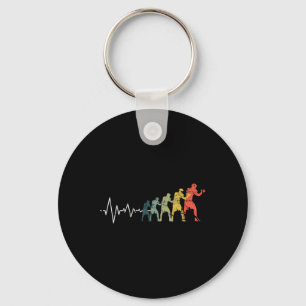 Llavero Boxing Heartbeat Boxer lucha contra el amor