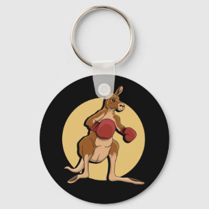 Llavero Boxing Kangaroo Keychain