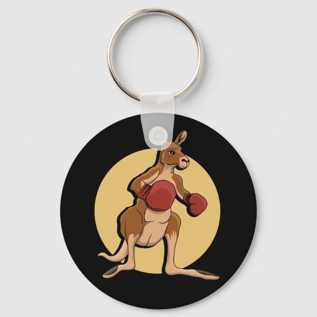 Llavero Boxing Kangaroo Keychain (Anverso)