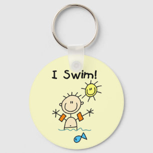 Llavero Boy I Swim Camisetas y Regalos