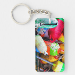 Llavero Boyas de langosta en el puerto de Bass