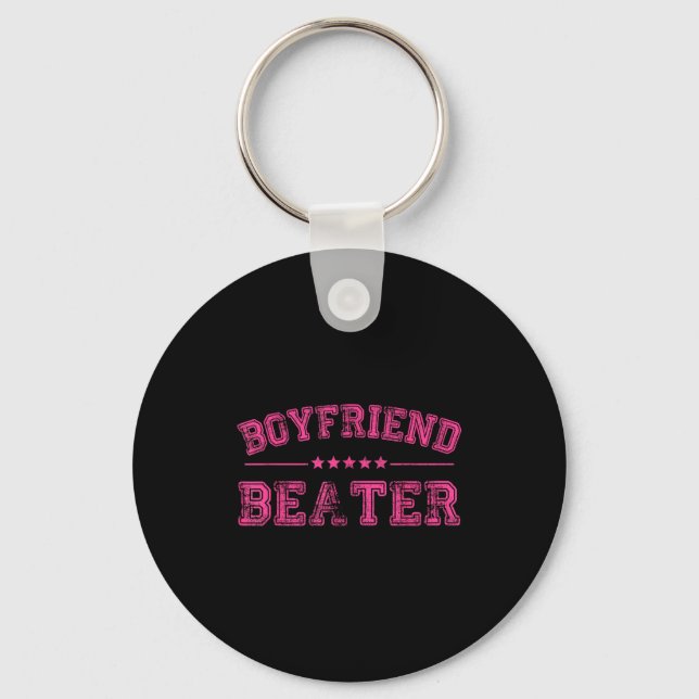 Llavero Boyfriend Beater Funny Design 507eaff4f4b81bf657ea (Anverso)