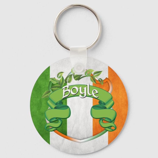 Llavero Boyle Irish Shield (Anverso)