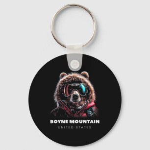 Llavero Boyne Mountain Estados Unidos Esquí Esquiador