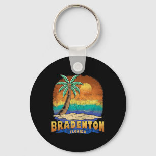 Llavero Bradenton Florida Vintage Distresress Souvenir