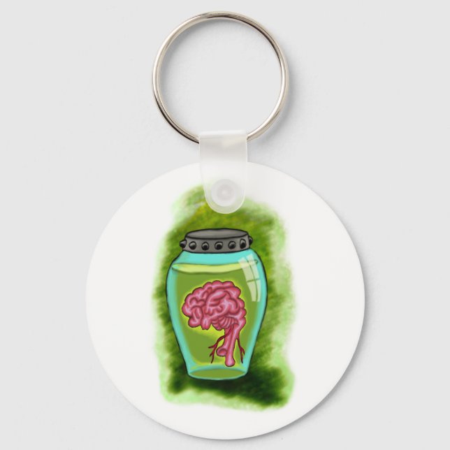 Llavero Brain Jar Keychain (Anverso)