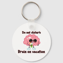 Llavero  Brain on Vacation