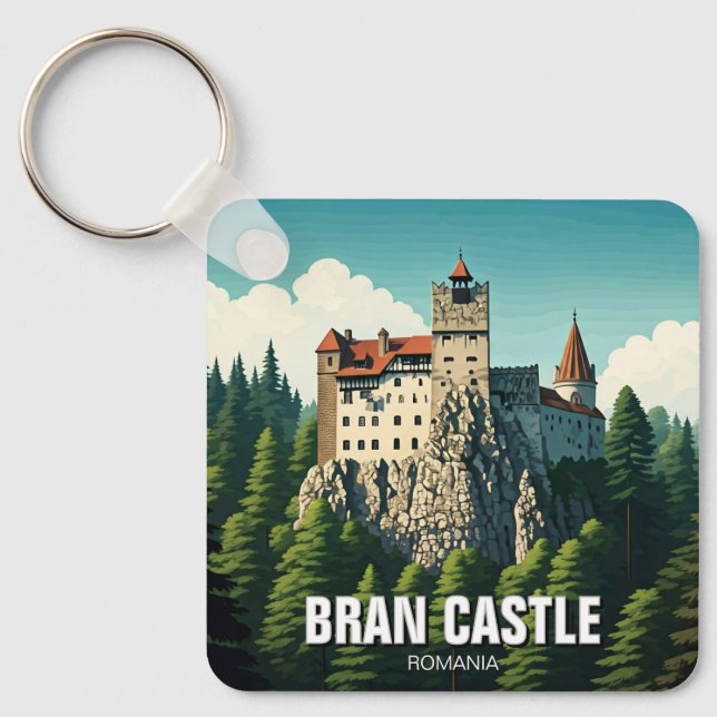 Llavero Bran Castle Rumania (Anverso)