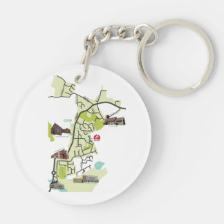 Llavero Brantham Acrylic Keychain