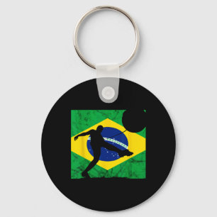 Llavero Brasil Brasileño Fútbol Raíces Brasileñas Bra