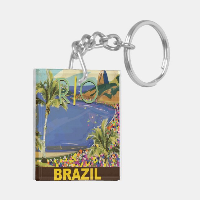 Llavero Brasil - Río De Janeiro (Izquierda Bajo)