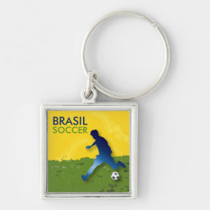 Llavero Brasil Soccer