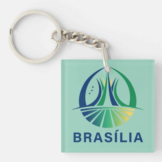 Llavero Brasilia Capital de Brasil (Frente)