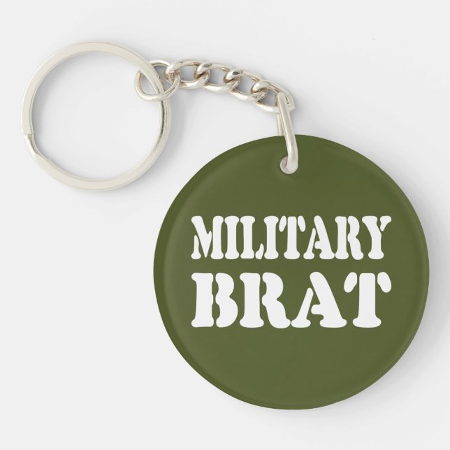 LLAVERO BRAT MILITAR (Frente)