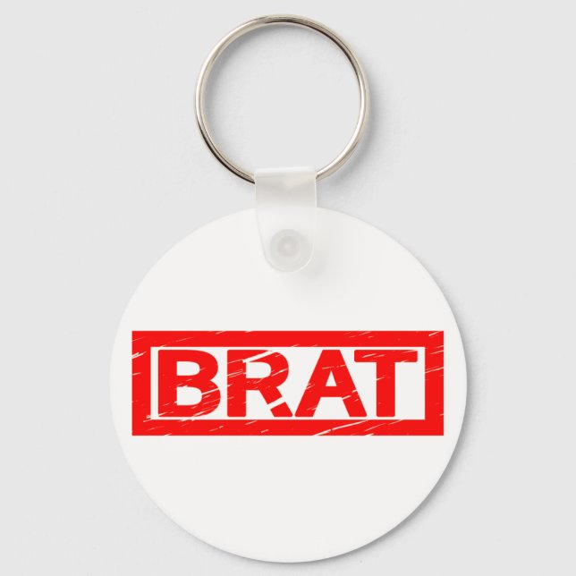 Llavero Brat Stamp (Anverso)