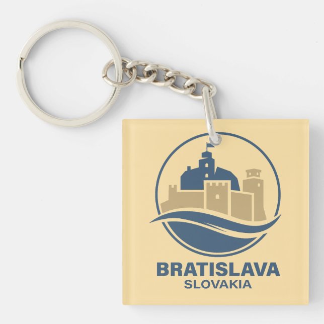Llavero Bratislava Eslovaquia Europa (Frente)