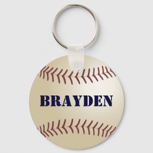 Llavero Brayden Baseball Keychain