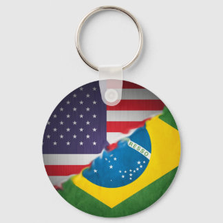 Llavero brazil and america