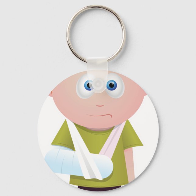 Llavero Brazo roto (Anverso)