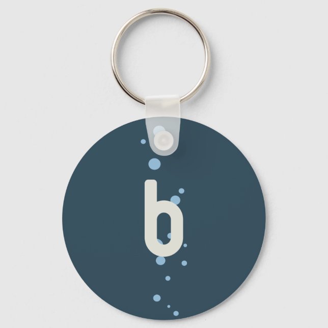 Llavero Breathe - Blue Key Ring (Anverso)