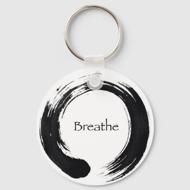 Llavero Breathe with Enso symbol (Anverso)