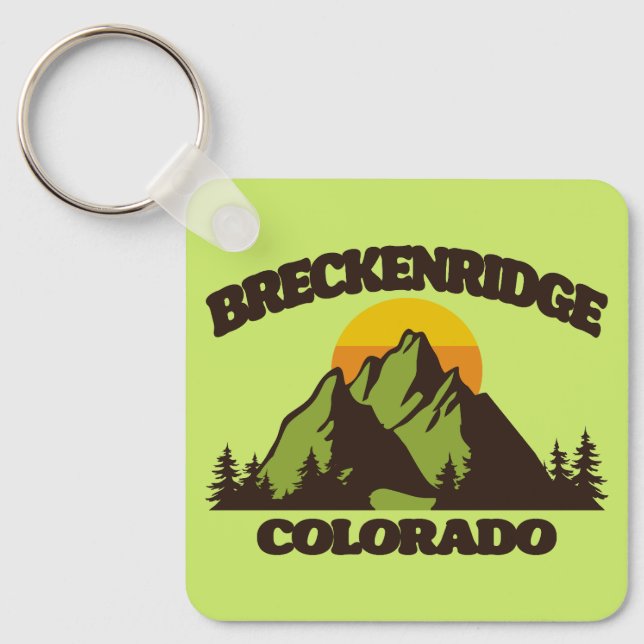 Llavero Breckenridge, Colorado (Anverso)