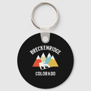 Llavero Breckenridge Colorado Snowboard Vacation Souvenir