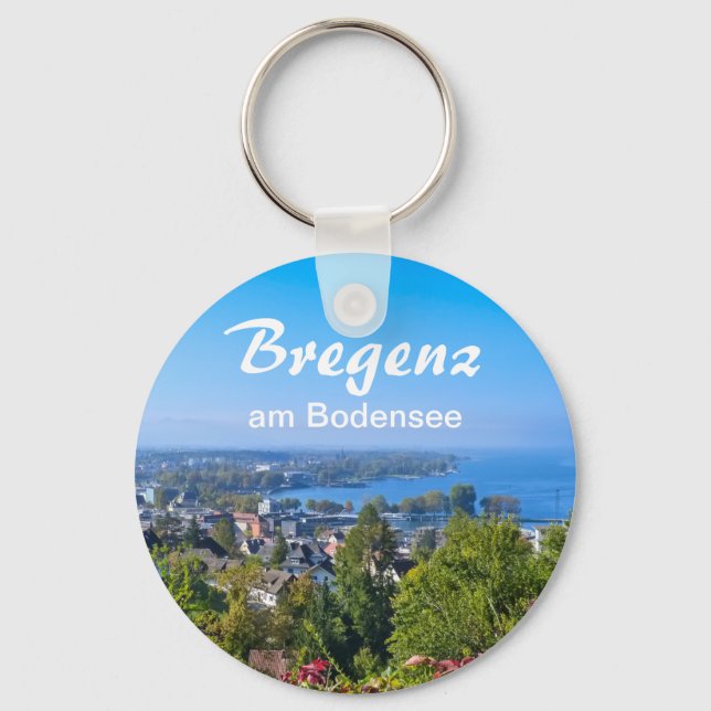 Llavero Bregenz am Bodensee Souvenir (Anverso)