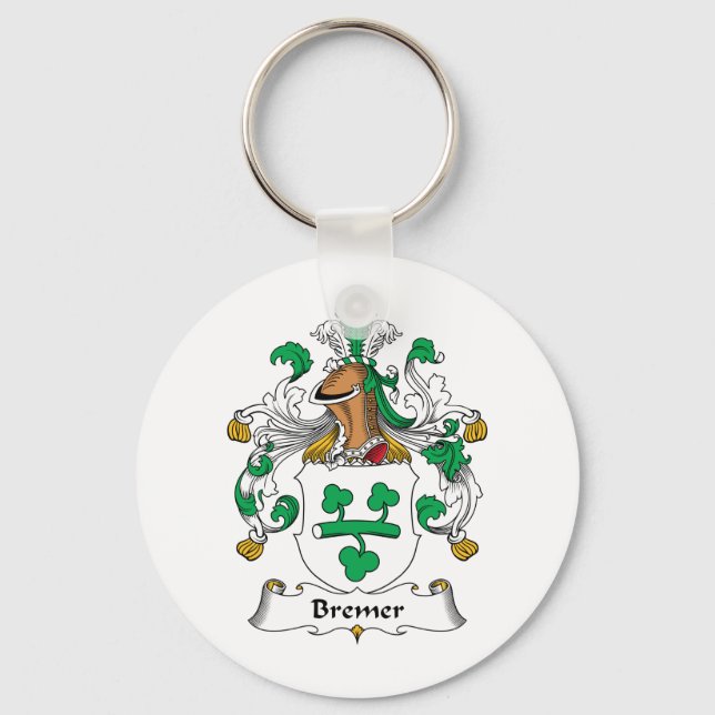 Llavero Bremer Family Crest (Anverso)