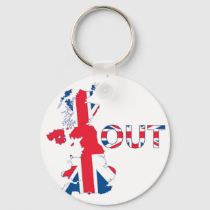 LLAVERO BREXIT HACIA FUERA UNION JACK