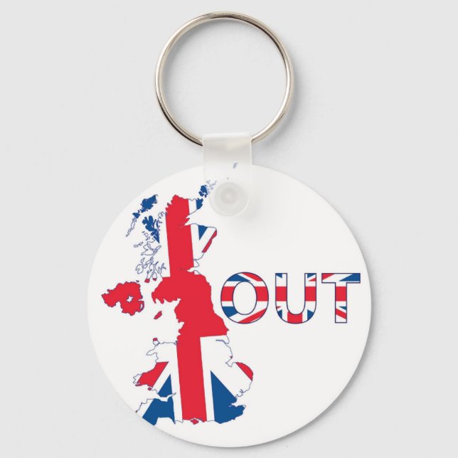 LLAVERO BREXIT OUT UNION JACK (Anverso)