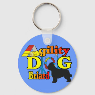 Llavero Briard Agility Camisetas Regalos