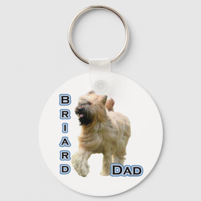 Llavero Briard Dad 4 - Keychain (Anverso)
