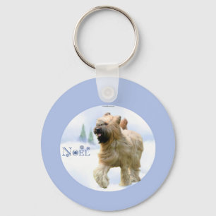 Llavero Briard Noel
